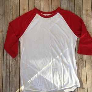 Mens Baseball reglan tee